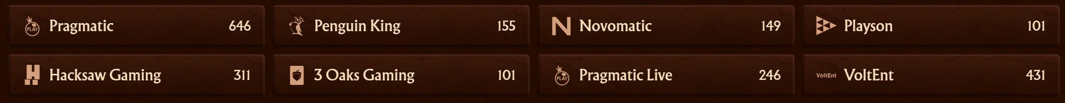 amunra casino game providers